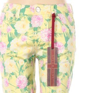 Liverpool Jeans Company Jeans Floral Print Size 2